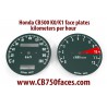 Honda CB500 K0 K1 face plates km/h