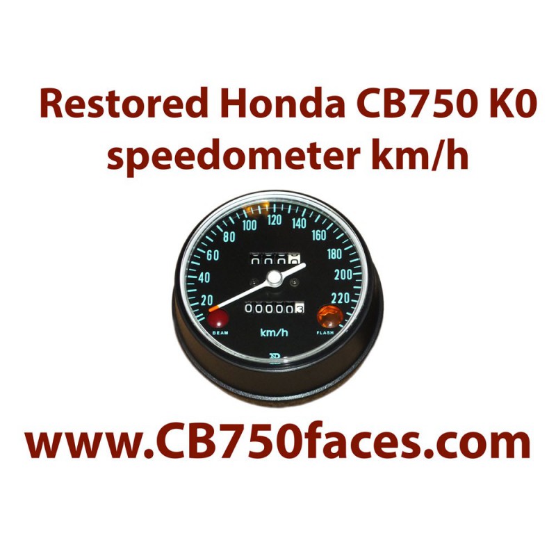 Honda CB750 K0 speedometer km/h metric