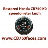 Honda CB750K0 speedo meter kilometers