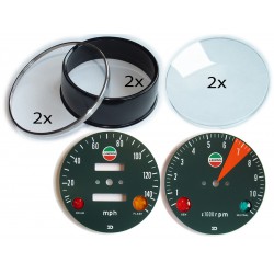 Laverda ND Zählerrestaurierungsset MEILEN (Drehzahlmesser und Tachometer)