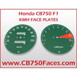 Honda CB750 F1 face plates km/h