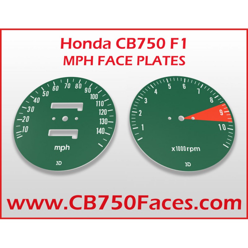 Honda CB750 F1 Tachoscheibe mph
