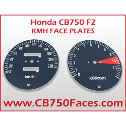 honda cb750 F2 gauge restoration speedometer tachometer clocks rev counter dial