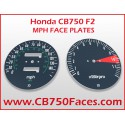 Honda CB750 F2 face plates mph