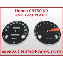 Honda CB750 K0 face plates km/h