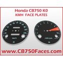 Honda CB750 K0 face plates km/h