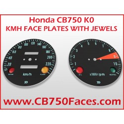 Honda CB750 K0 face plates km/h