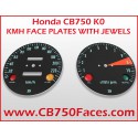 Honda CB750 K0 face plates km/h