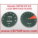 Honda CB750 K2 und K3 Tachoscheiben MPH L-Schnitt