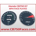 Honda CB750 K7 face plates mph