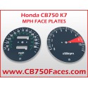 Honda CB750 K7 Tachoscheiben mph