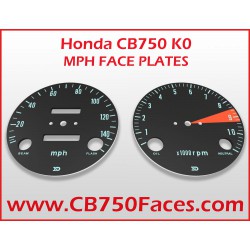 Honda CB750 K0 face plates mph