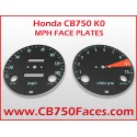 Honda CB750 K0 face plates mph