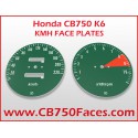Honda CB750 K6 faceplates KILOMETERS per hour