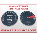 Honda CB750 K7 face plates km/h