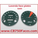 Laverda faceplates for ND gauges KILOMETERS/hour. These dials does not have the Laverda logo