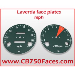 Laverda face plates mph, without logo