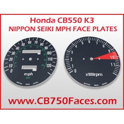 Honda CB550 K3 face plates mph nippon seiki