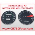 Honda CB550 K3 Tachoscheiben mph Nippon Seiki