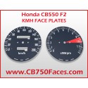 Honda CB550 F2 tellerplaten  kmh