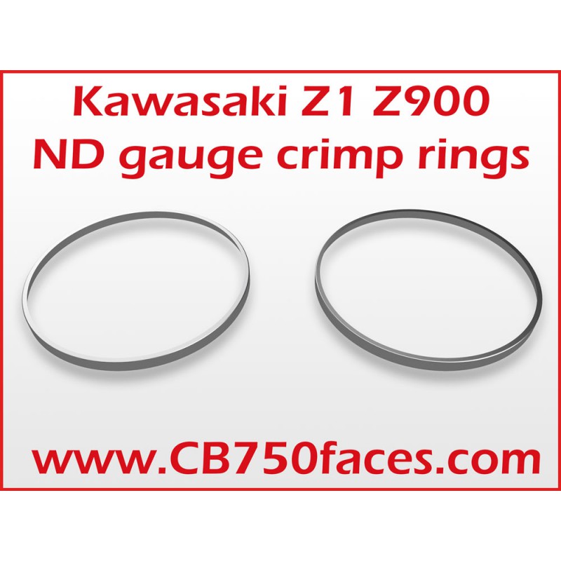 Kawasaki Z1 900 650 750 1000 Bördelring Set (2 Stück)