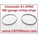 Kawasaki Z1 900 650 750 1000 Bördelring Set (2 Stück)