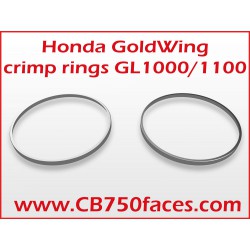 Crimp ring set (2 pcs) for...