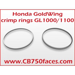 Crimp ring set (2 pcs) for Honda GL1000/1100 Gold Wing gauges
