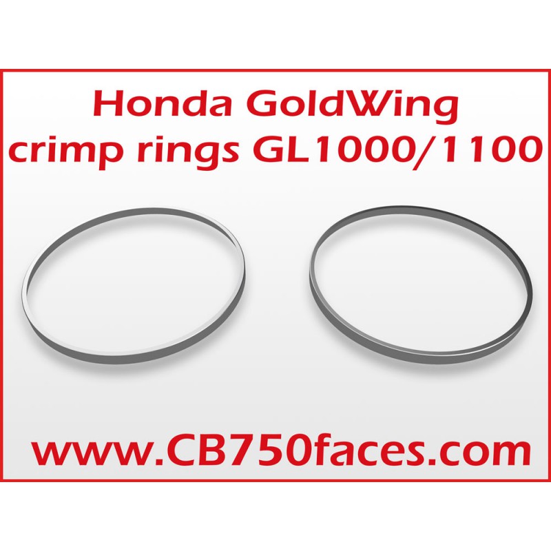 Honda CB 750 four k3-k6 bördelringe drehzalmesser Tachometer Crimp rings gauges