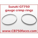 Suzuki GT 750 crimp ring set (2 pcs)