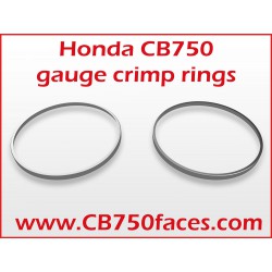 Honda CB750A Hondamatic crimp ring set (2 pcs)