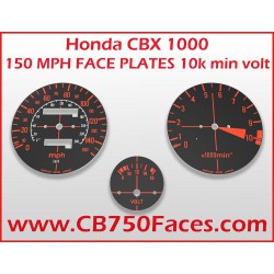 Honda CBX 1000 face plates Miles per Hour