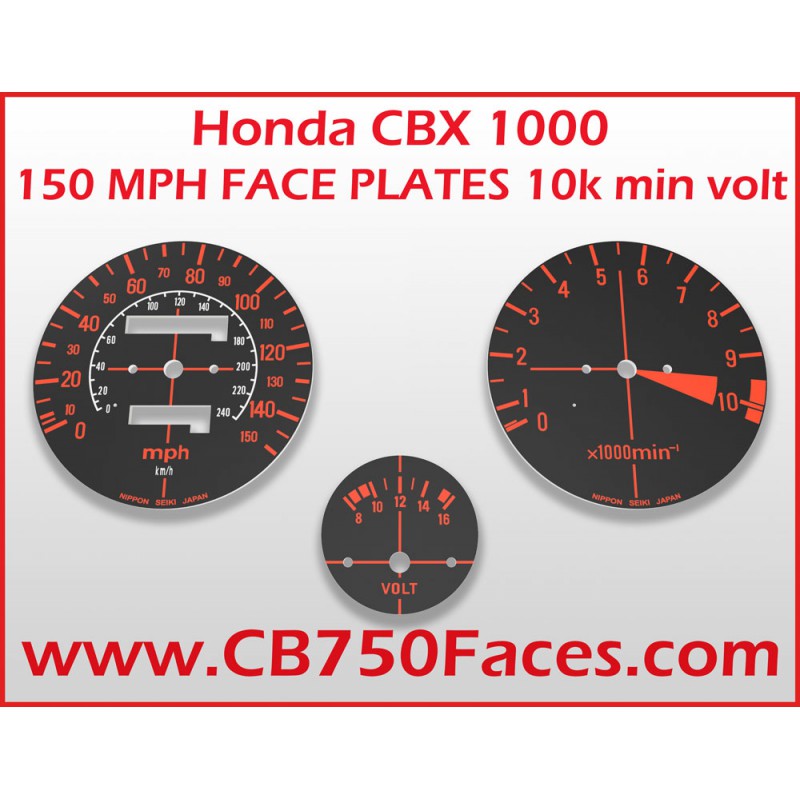 HONDA CBX 1000 cb1 Z d'Outil compteur kilométrique Compteur De Vitesse Knob Trip Speedo