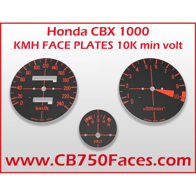 Honda CBX 1000 Tachoscheiben km/h