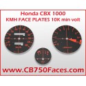 Honda CBX 1000 face plates km/h