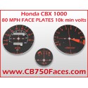 Honda CBX 1000 Tachoscheiben 80 MPH