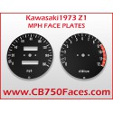1973 Kawasaki Z1 face plates mph