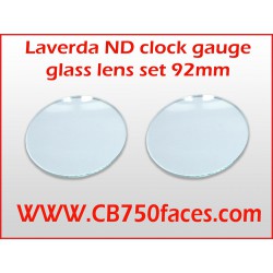 Laverda ND gauge clock Gauge glass lens set 92 mm (2 pcs)