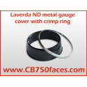 Laverda ND gauge clock instrument metal gauge cover