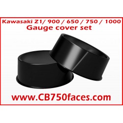 Kawasaki Z1/900/650/750/1000 set of TWO metal gauge covers