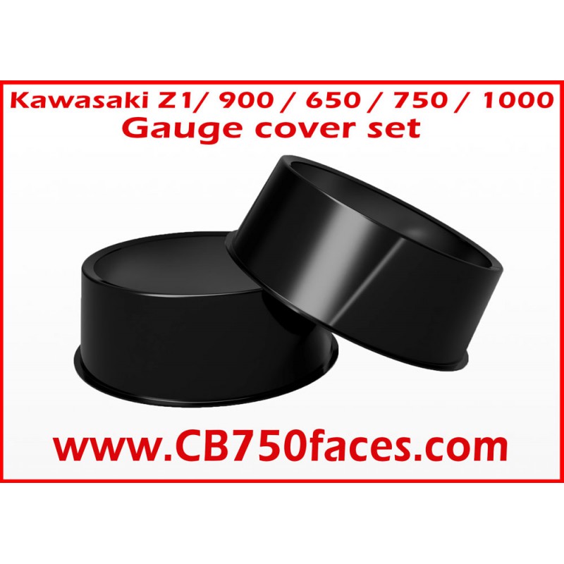 Kawasaki Z1 900 650 750 1000 Set von Zwei Metallzählergehäuse