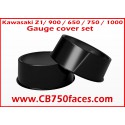 Kawasaki Z1 900 650 750 1000 set of TWO metal gauge covers