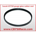 Glass rubber seal for Suzuki GT750 ND gauges.