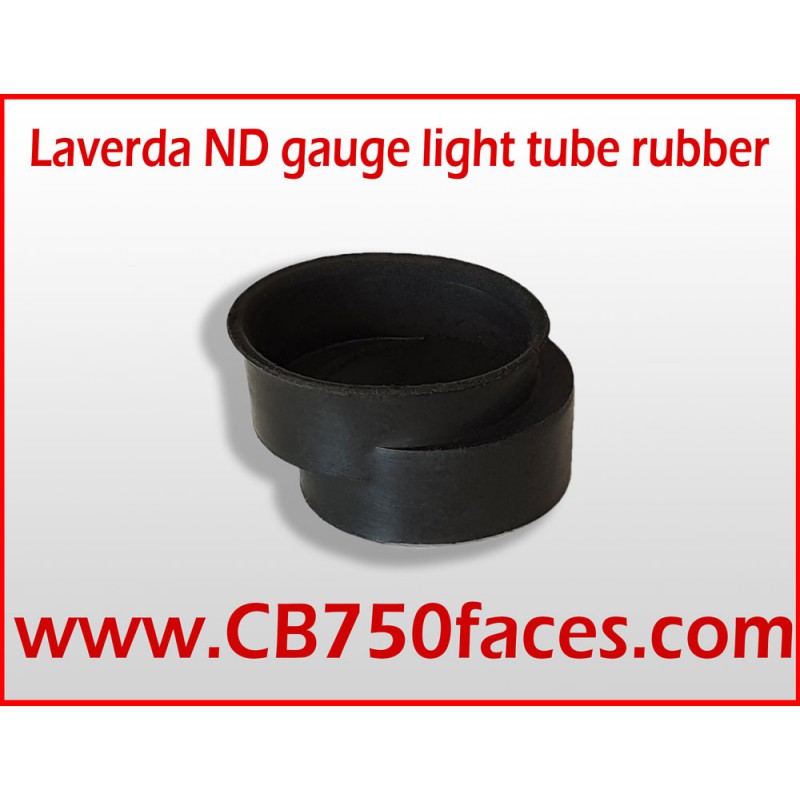 Perfect reproduction of the Laverda ND gauge short light tube rubber Perfect reproduction of the Laverda ND gauge short light tube rubber