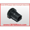 Rubber housing for lamp socket Honda CB750 gauges