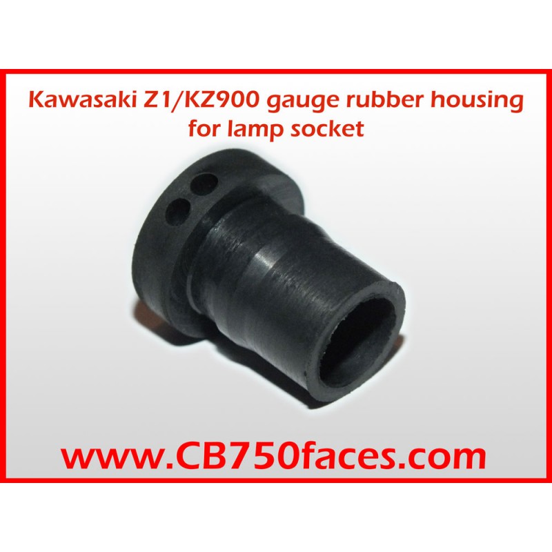 Rubber housing for lamp socket Kawasaki ND gauges