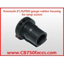 Rubber housing for lamp socket Kawasaki ND gauges