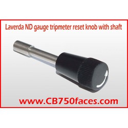 Laverda ND gauge clock Tripmeter reset knob with shaft