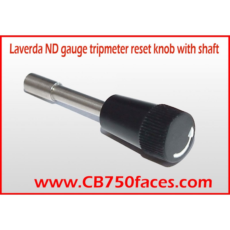 Larda ND gauge clock instrument Tripmeter reset knob with shaft