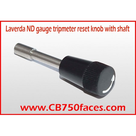 Larda ND gauge clock instrument Tripmeter reset knob with shaft